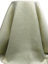 Sage/Almond/Gold Polyester/Metallic Animal Weave Metallic Jacquard 56W