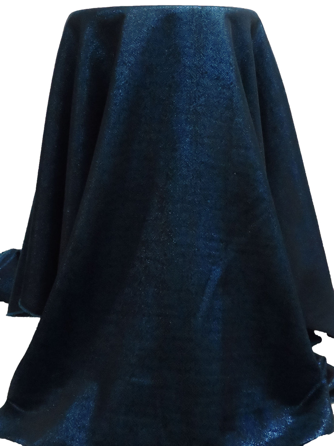 Black/Dark Blue/Navy Teal Polyester/Metallic Metallic Woven 54W