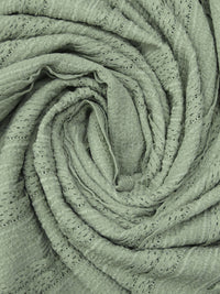 Artichoke Polyester/Lycra Textured Vertical Stripe Lace Knit 55W