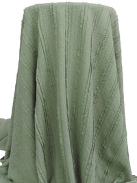 Artichoke Polyester/Lycra Textured Vertical Stripe Lace Knit 55W
