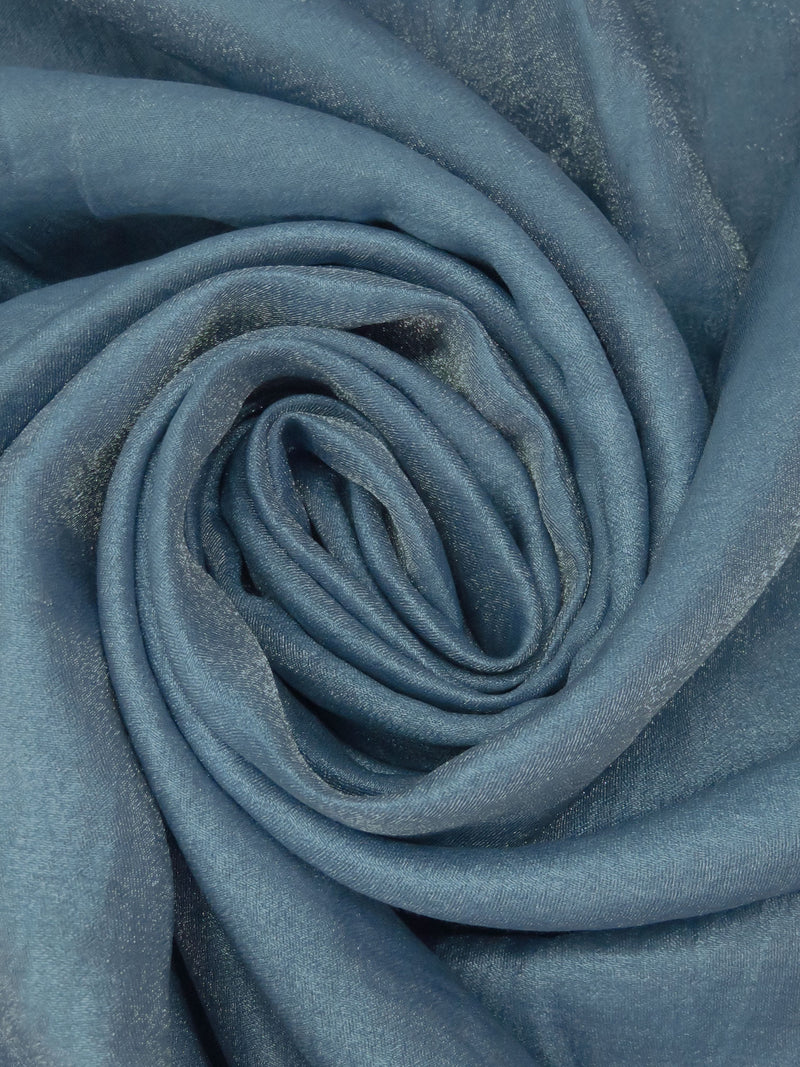 Slate Blue Rayon/Nylon Shimmer Satin 51W