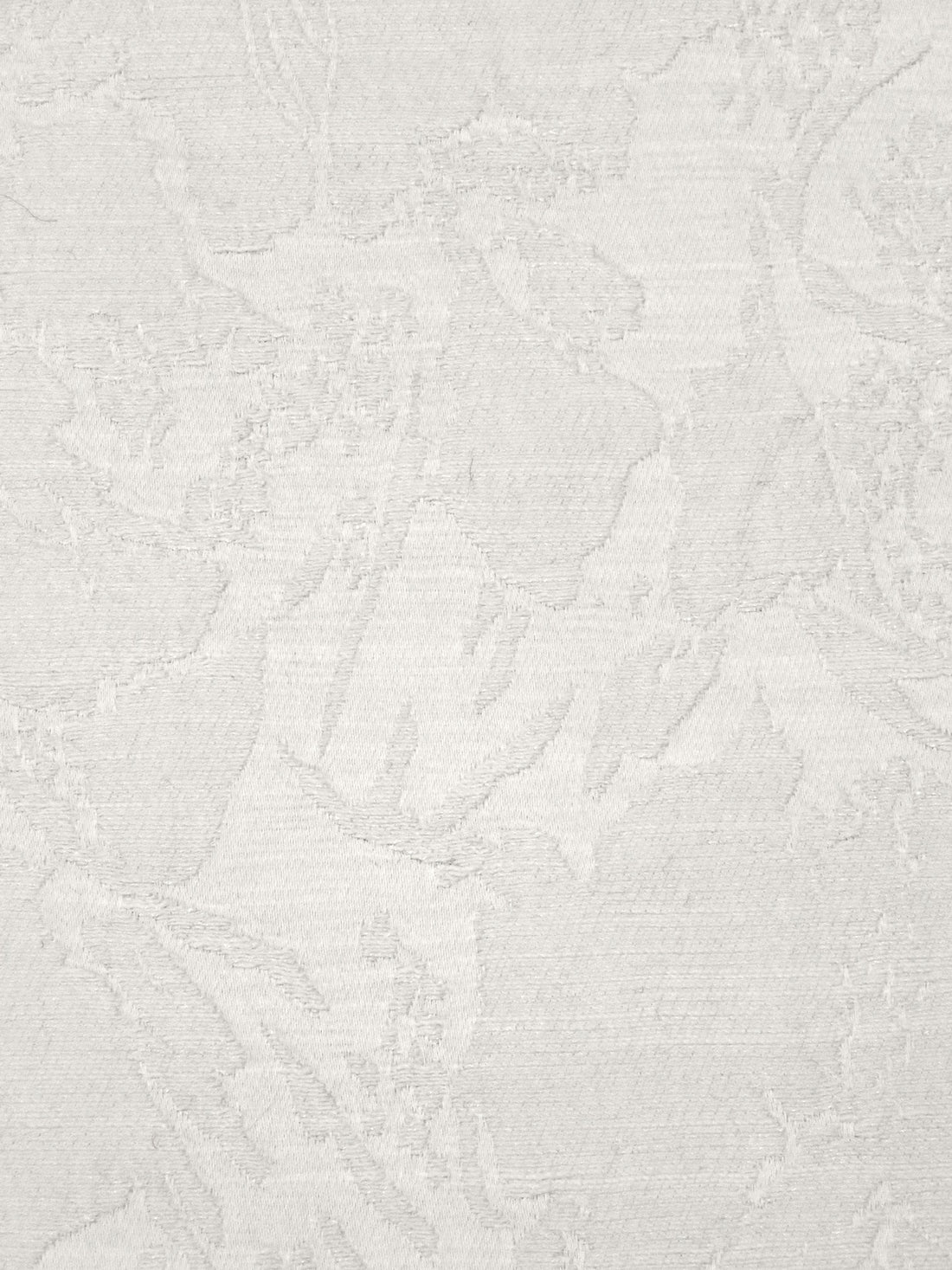 Off-White 100% Polyester Abstract Weave Jacquard Twill 55W