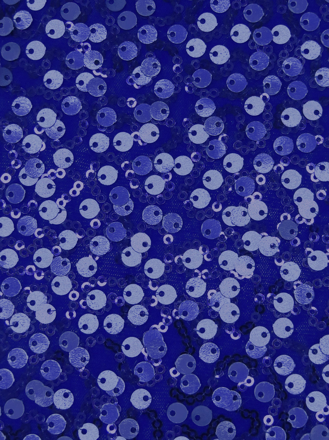 Dark Blue/Midnight Navy Polyester/Lycra Abstract Sequins On Knit 51W