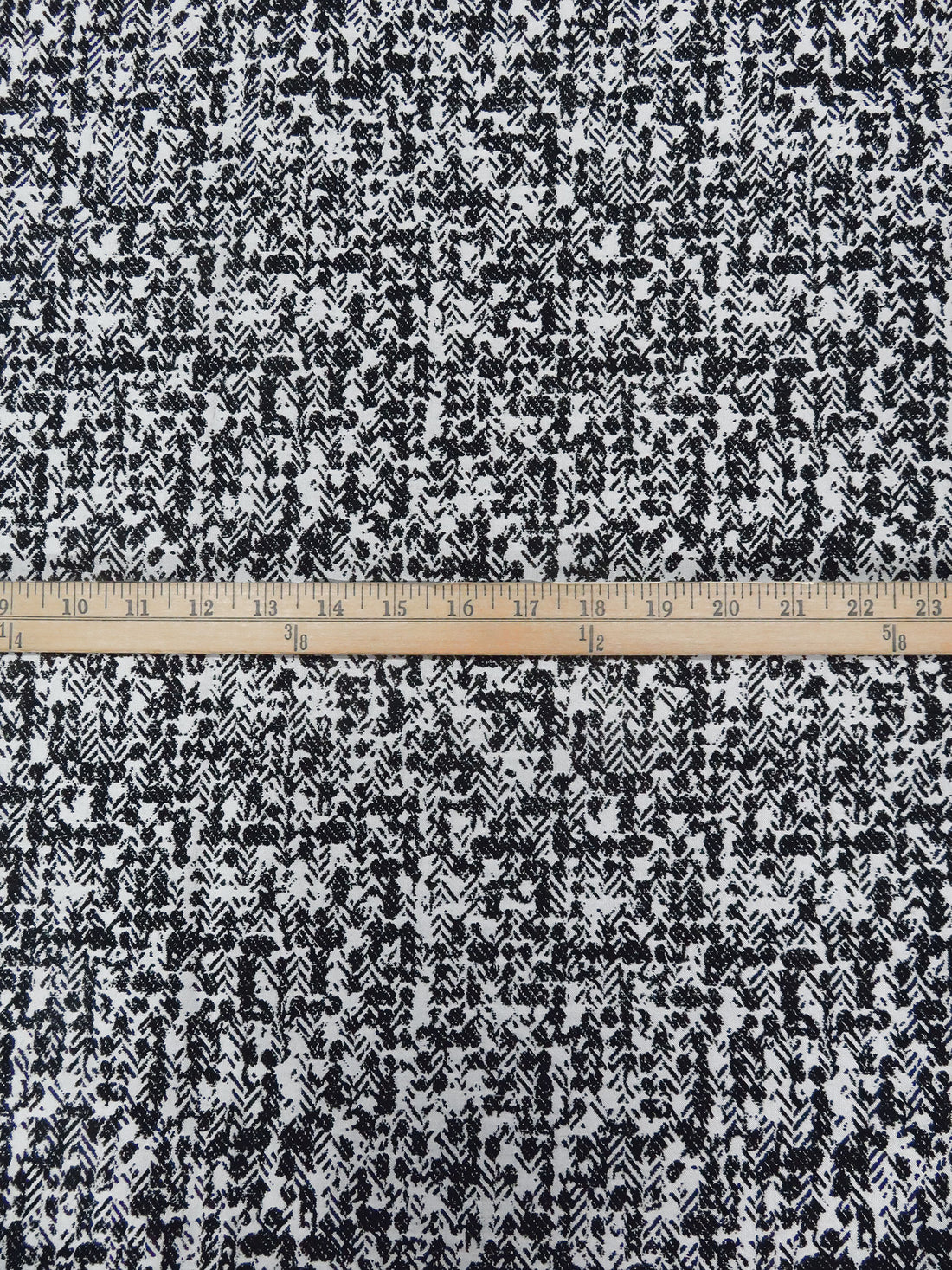 Black/Silver 100% Polyester Abstract Weave Jacquard Woven 58W