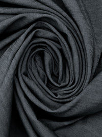 Outer Space Blue Polyester/Rayon/Lycra Satin-Backed Denim Chambray - NY Designer - 53W