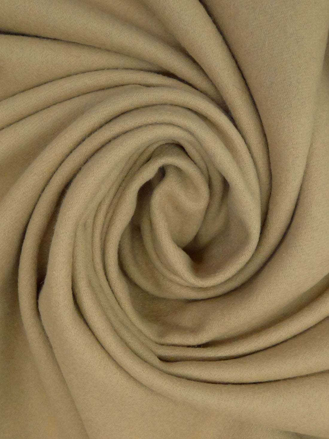 Dark Tan Wool/Cashmere Coating - Imported From Italy - 58W