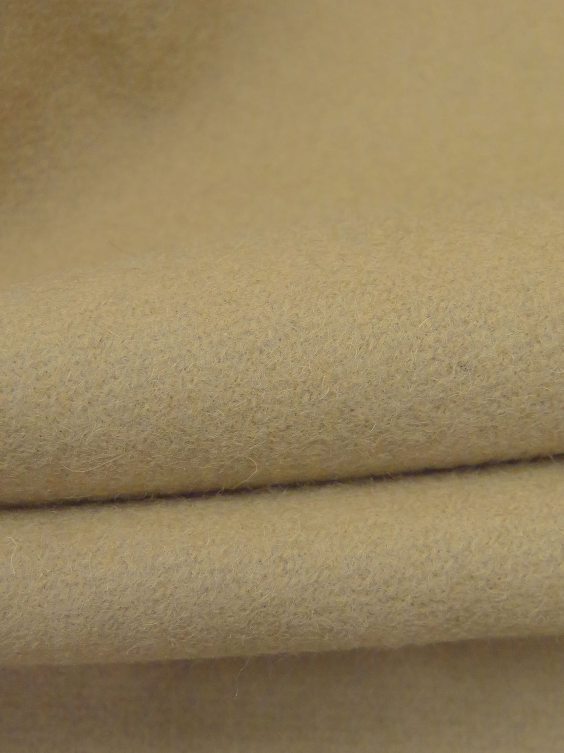 Dark Tan Wool/Cashmere Coating - Imported From Italy - 58W