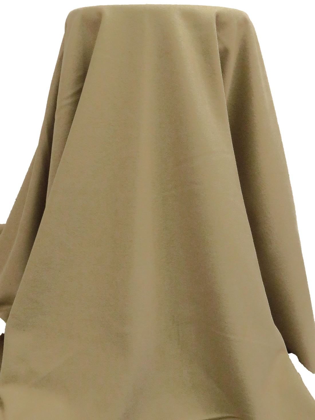 Dark Tan Wool/Cashmere Coating - Imported From Italy - 58W