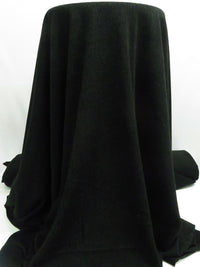 Black/Dark Jungle Green Polyester/Lycra Horizontal Stripe Novelty Weave Sweater Knit 60W