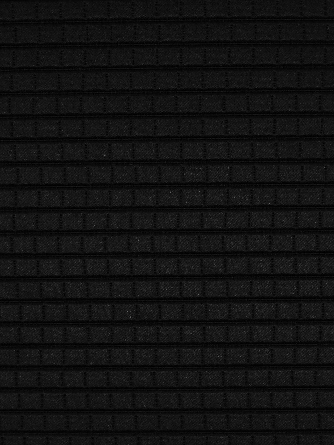 Black Polyester/Acetate Satin Brocade 50W