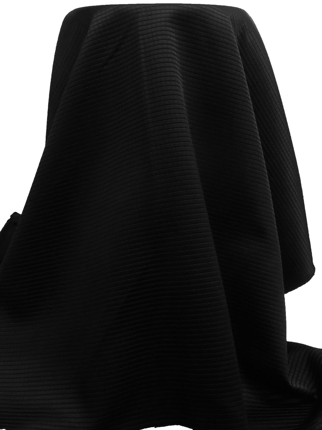 Black Polyester/Acetate Satin Brocade 50W