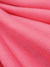 Brink Pink Cotton/Polyester Pique Knit 58W