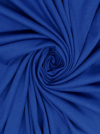 Royal Azure Cotton/Polyester Interlock Knit 58W