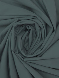 Storm Cloud Gray Nylon/Elastane Activewear Knit Lining - Imported From Italy - 58W