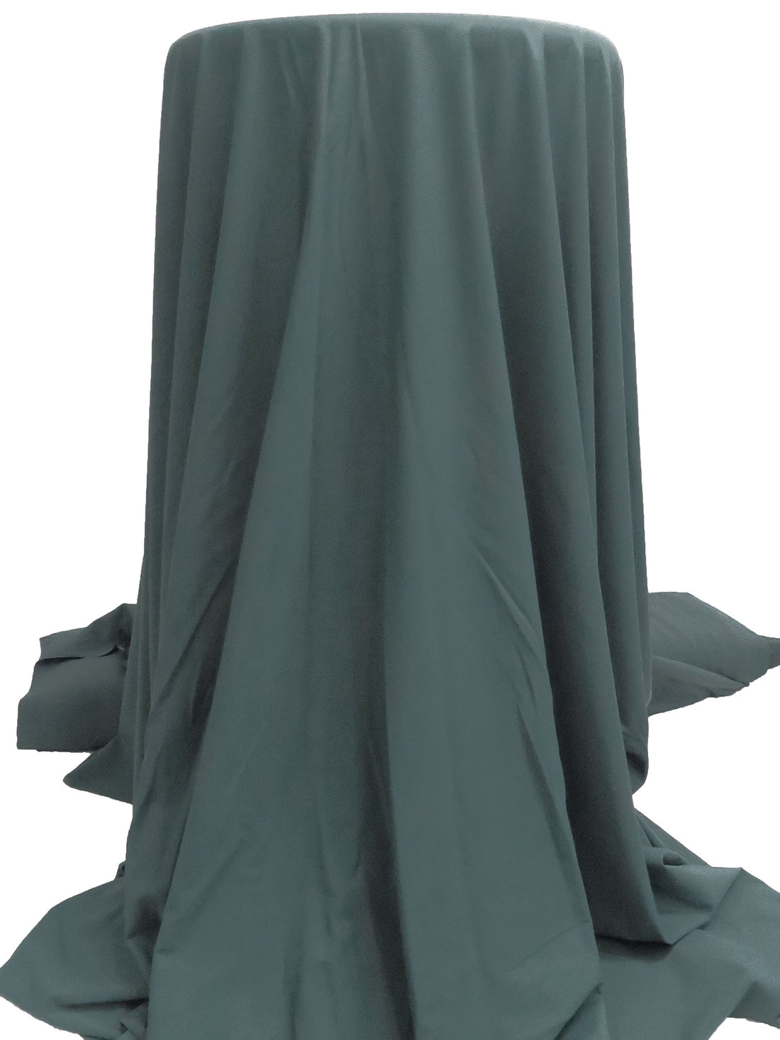 Storm Cloud Gray Nylon/Elastane Activewear Knit Lining - Imported From Italy - 58W