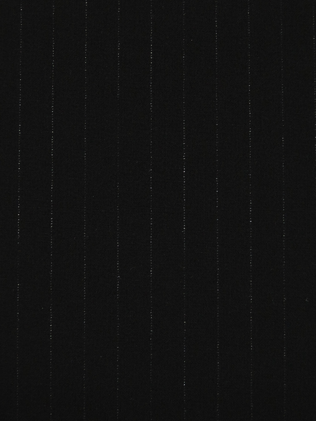 Black/Light Gray Polyester/Rayon/Lycra Vertical Pinstripe Stretch Suiting 58W