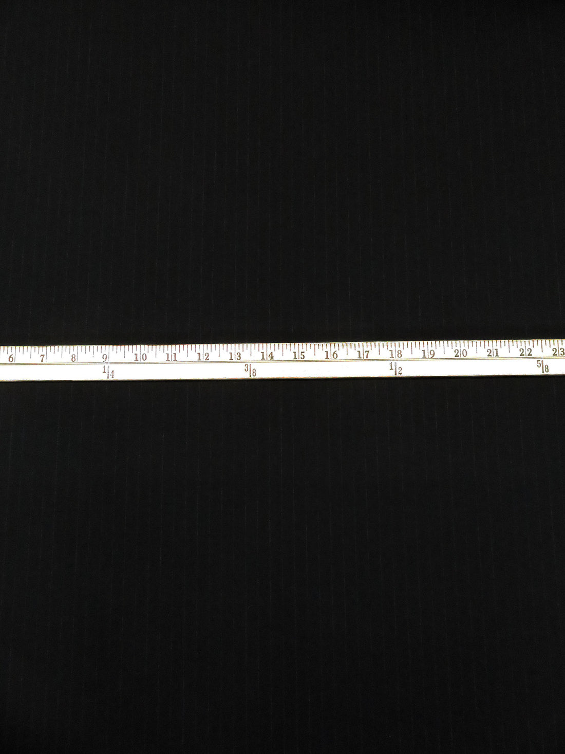 Black/Light Gray Polyester/Rayon/Lycra Vertical Pinstripe Stretch Suiting 58W