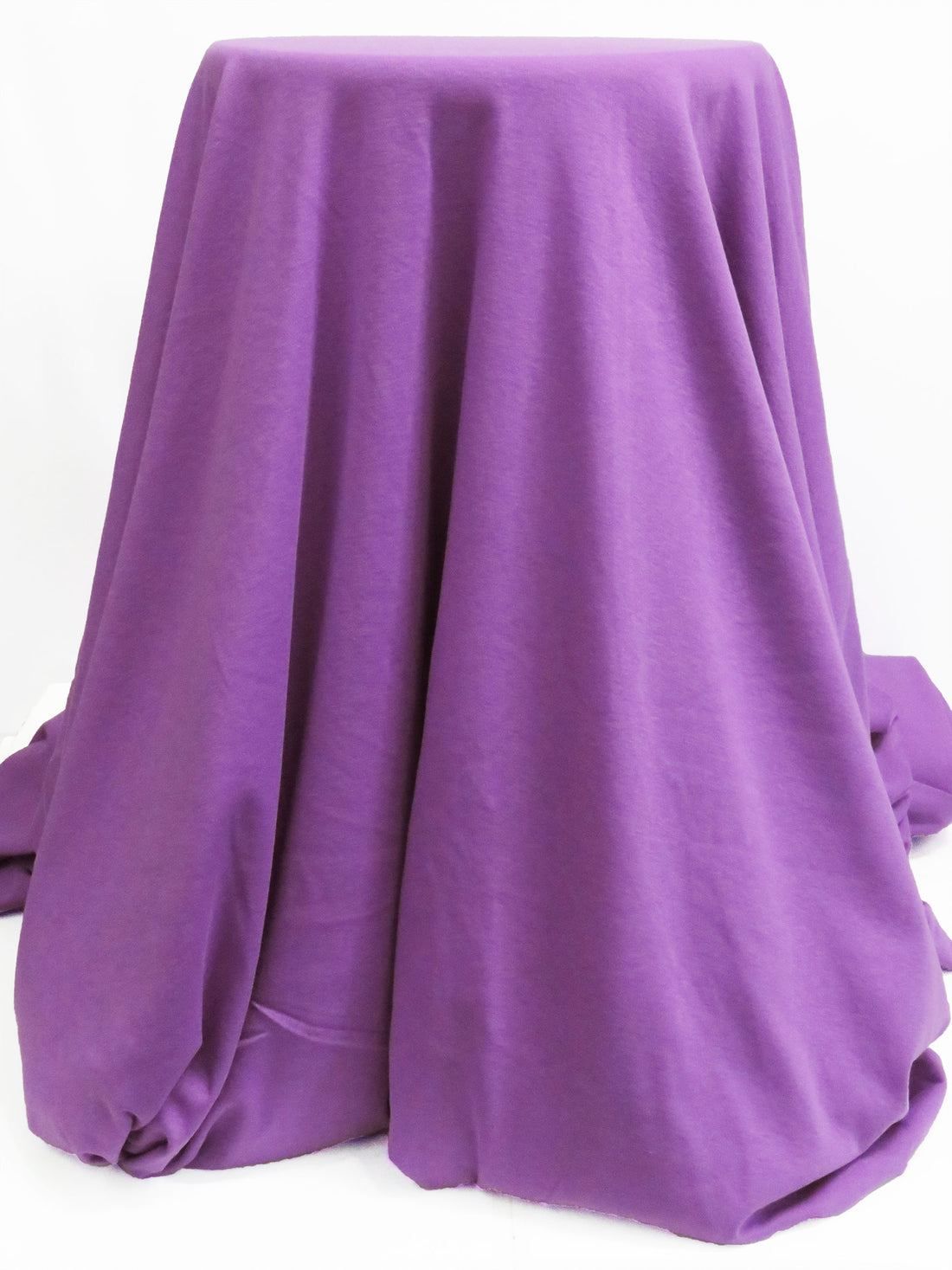 Dusty Heliotrope Purple Cotton/Polyester Interlock Knit 58W