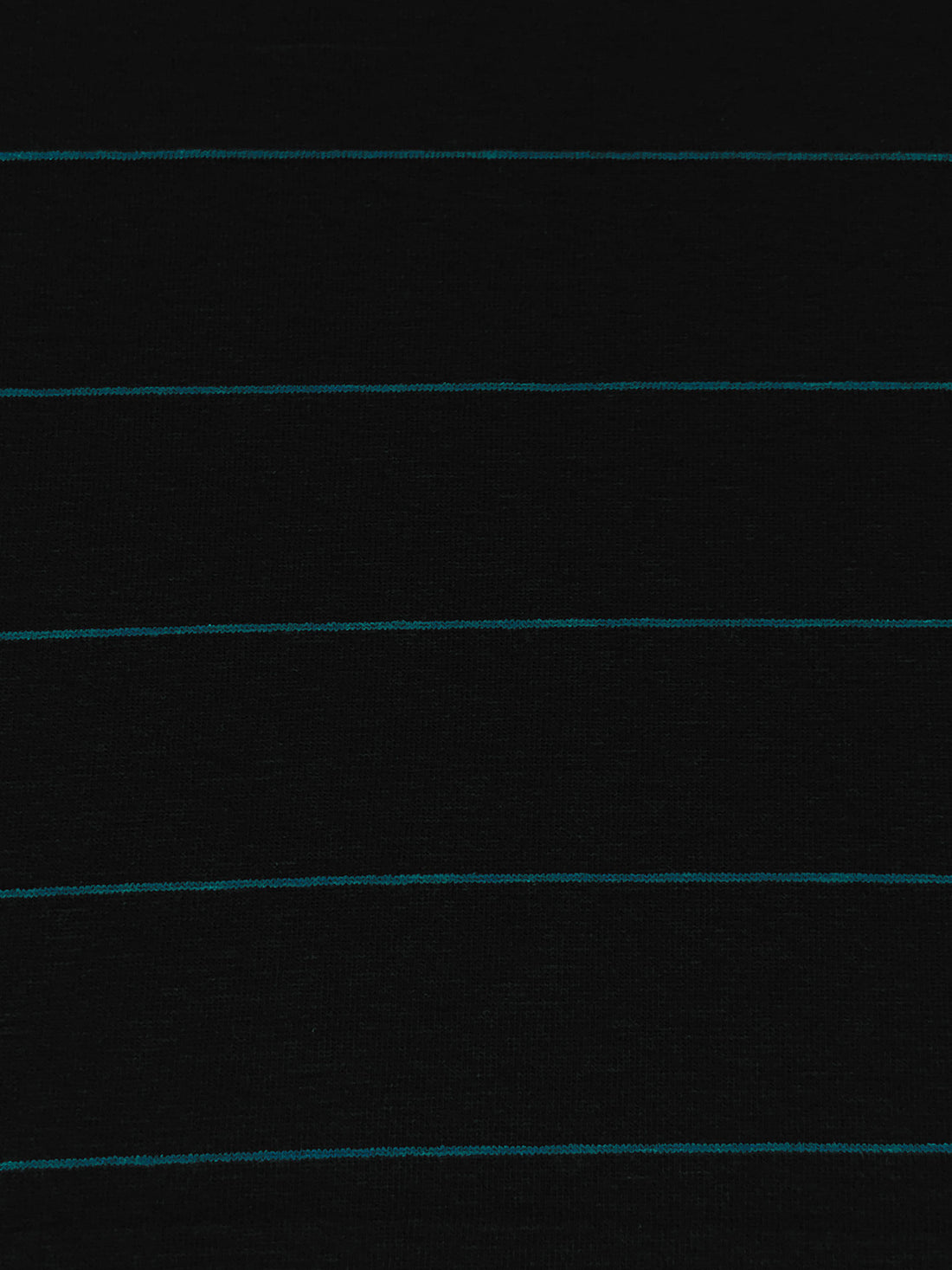 Black/Deep Sea Blue Rayon/Lycra Horizontal Stripe Weave Jersey Knit - Spirit House - 58W