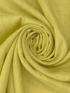 Flax Yellow 100% Linen Handkerchief Linen - Spirit House - 48W