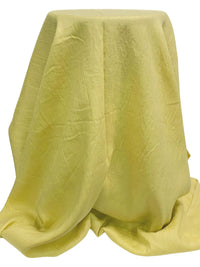 Flax Yellow 100% Linen Handkerchief Linen - Spirit House - 48W