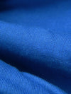 Sapphire Blue Cotton/Polyester Sweatshirt Fleece 66W