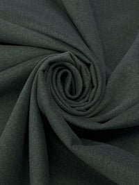 Dark Pewter Gray Polyester/Rayon Heathered Brushed Coating 56W