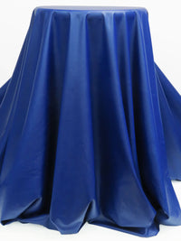 Cobalt Polyester/Lycra Faux Leather-Look Knit - NY Designer - 58W