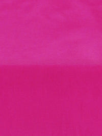 Fuchsia Pink Polyester/Lycra Faux Leather-Look Knit - NY Designer - 58W