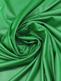 Clover Green  Polyester/Lycra Faux Leather-Look Knit - NY Designer - 58W