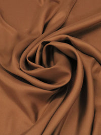 Copper Penny Brown 100% Silk Twill - NY Designer - 54W