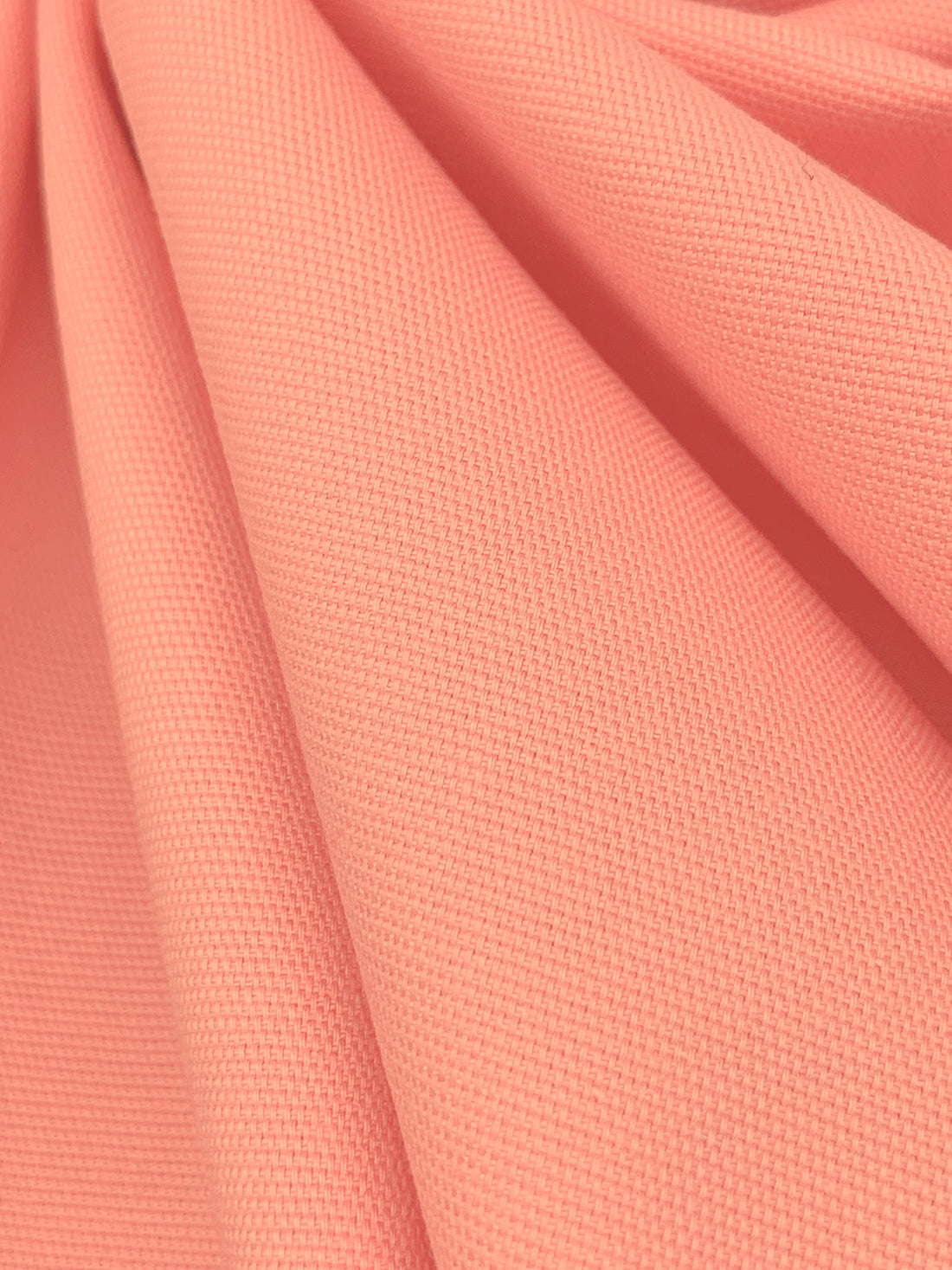 Light Salmon Pink 100% Cotton Canvas 50W