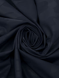 Dark Navy Nylon/Lycra Camouflage Print Activewear Knit 59W