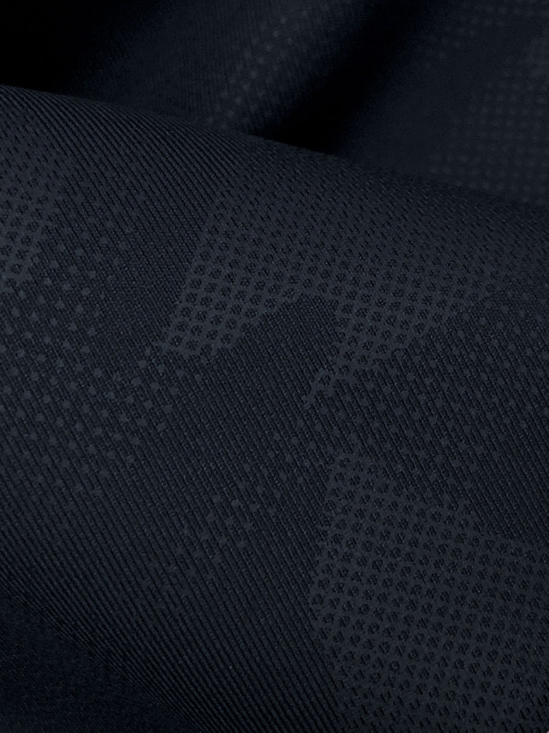 Dark Navy Nylon/Lycra Camouflage Print Activewear Knit 59W