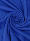 Imperial Blue Cotton/Polyester Sweatshirt Fleece 60W