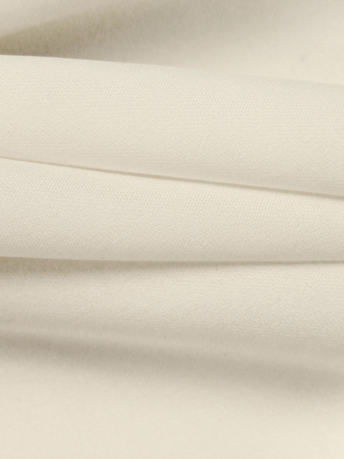 Antique White 100% Silk Double Georgette - NY Designer - 43W