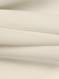 Antique White 100% Silk Double Georgette - NY Designer - 43W