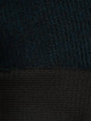 Dark Blue/Black 100% Polyester Heathered Rib Sweater Knit 57W
