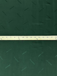 Evergreen 100% Silk Novelty Text Jacquard Twill - NY Designer - 54W