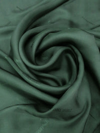 Evergreen 100% Silk Novelty Text Jacquard Twill - NY Designer - 54W