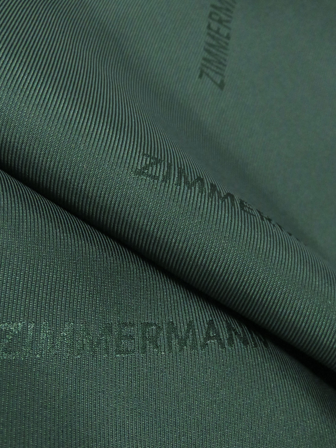 Evergreen 100% Silk Novelty Text Jacquard Twill - NY Designer - 54W