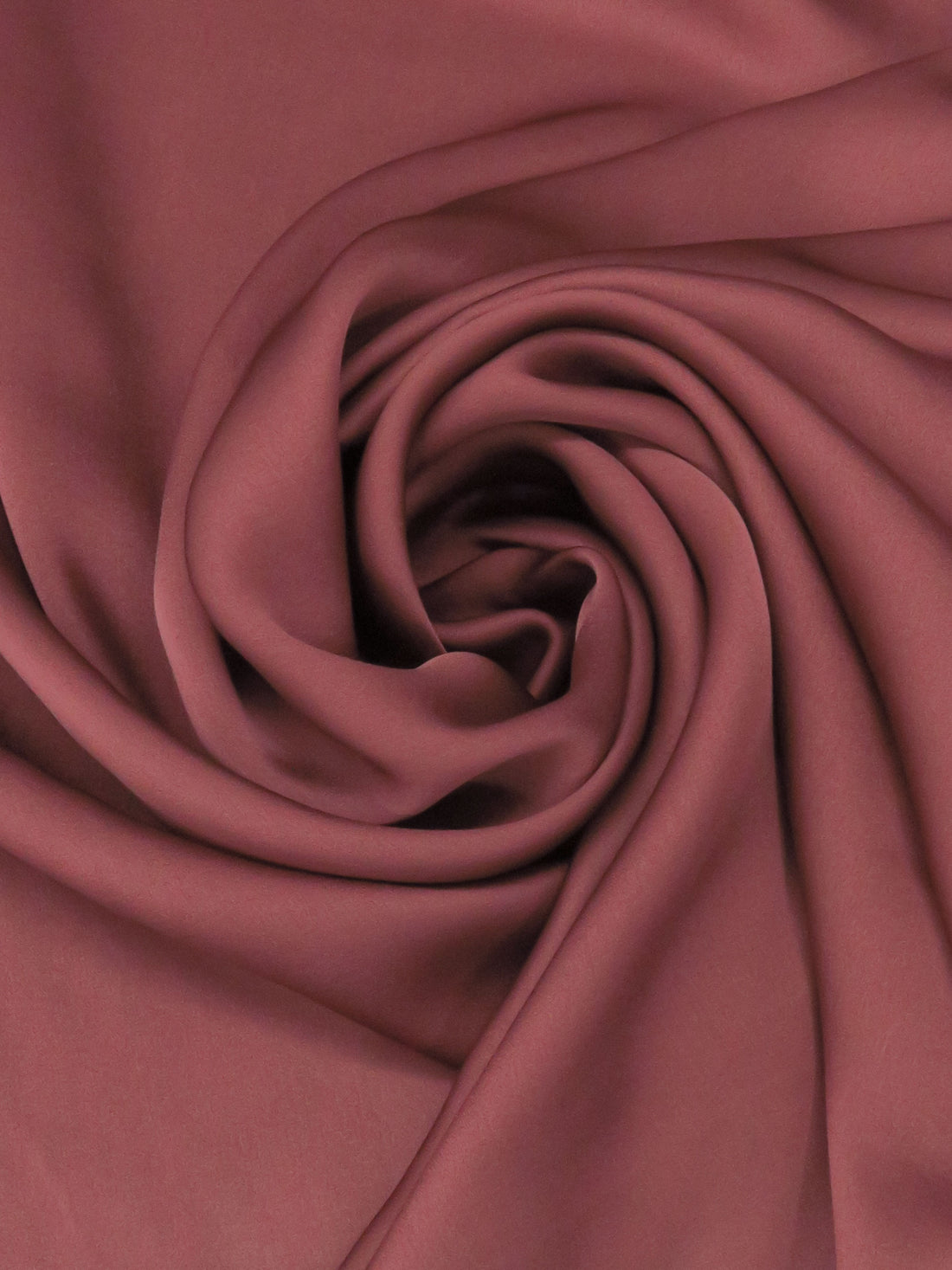 Cordovan Pink 100% Silk Satin-Faced Crepe Chiffon - NY Designer - 50W