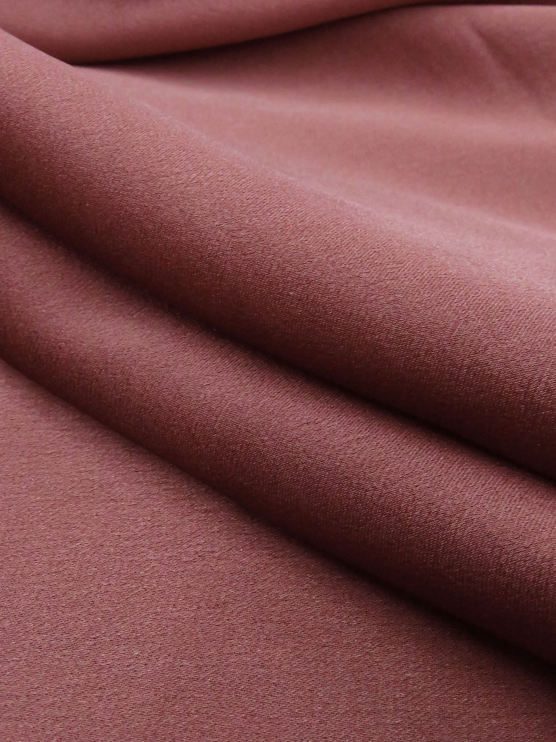 Cordovan Pink 100% Silk Satin-Faced Crepe Chiffon - NY Designer - 50W
