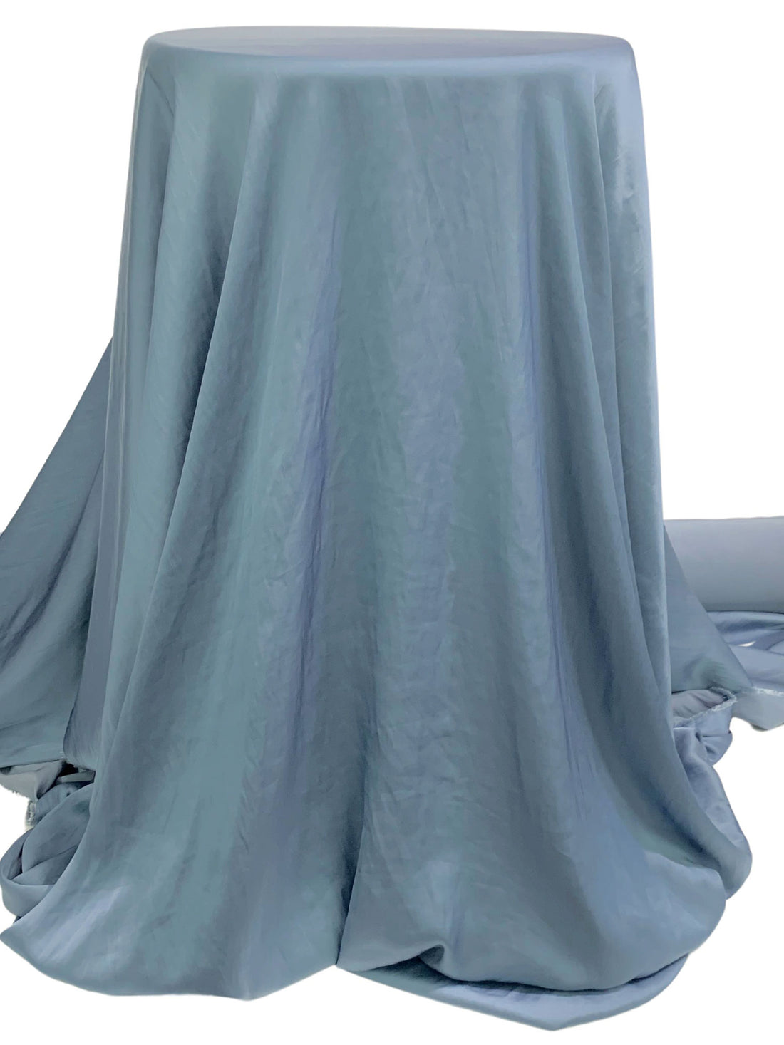 Soft Slate Blue 100% Polyester Lining - NY Designer - 54W