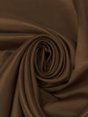 Coffee Brown 100% Rayon Twill Lining 54W