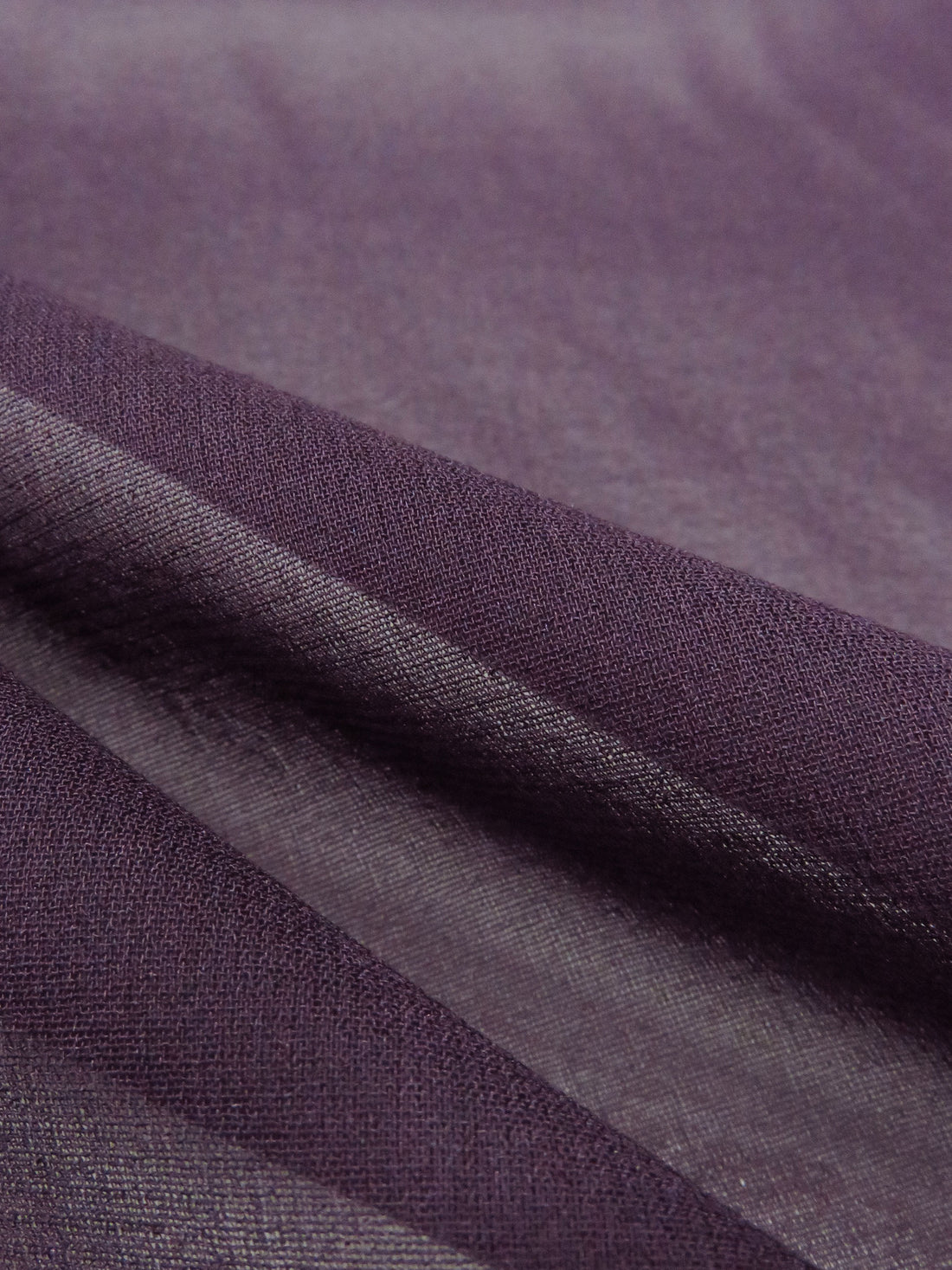 English Violet Silk/Lycra Stretch Chiffon - NY Designer - 50W