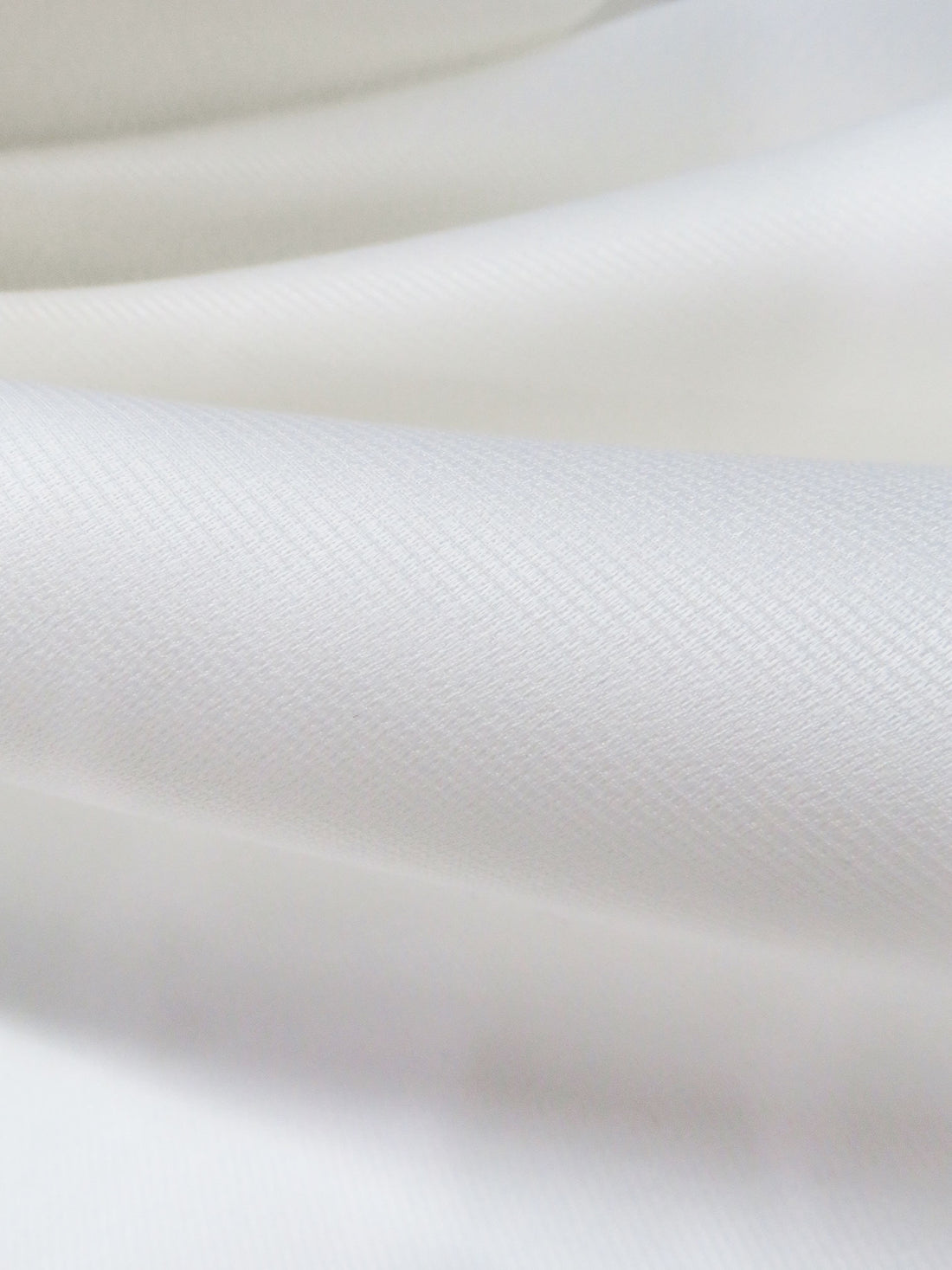 Off-White 100% Silk Gazar - NY Designer - 58W