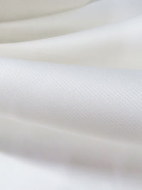 Off-White 100% Silk Gazar - NY Designer - 58W