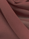 Rose Taupe Silk/Lycra Stretch Chiffon - NY Designer - 54W