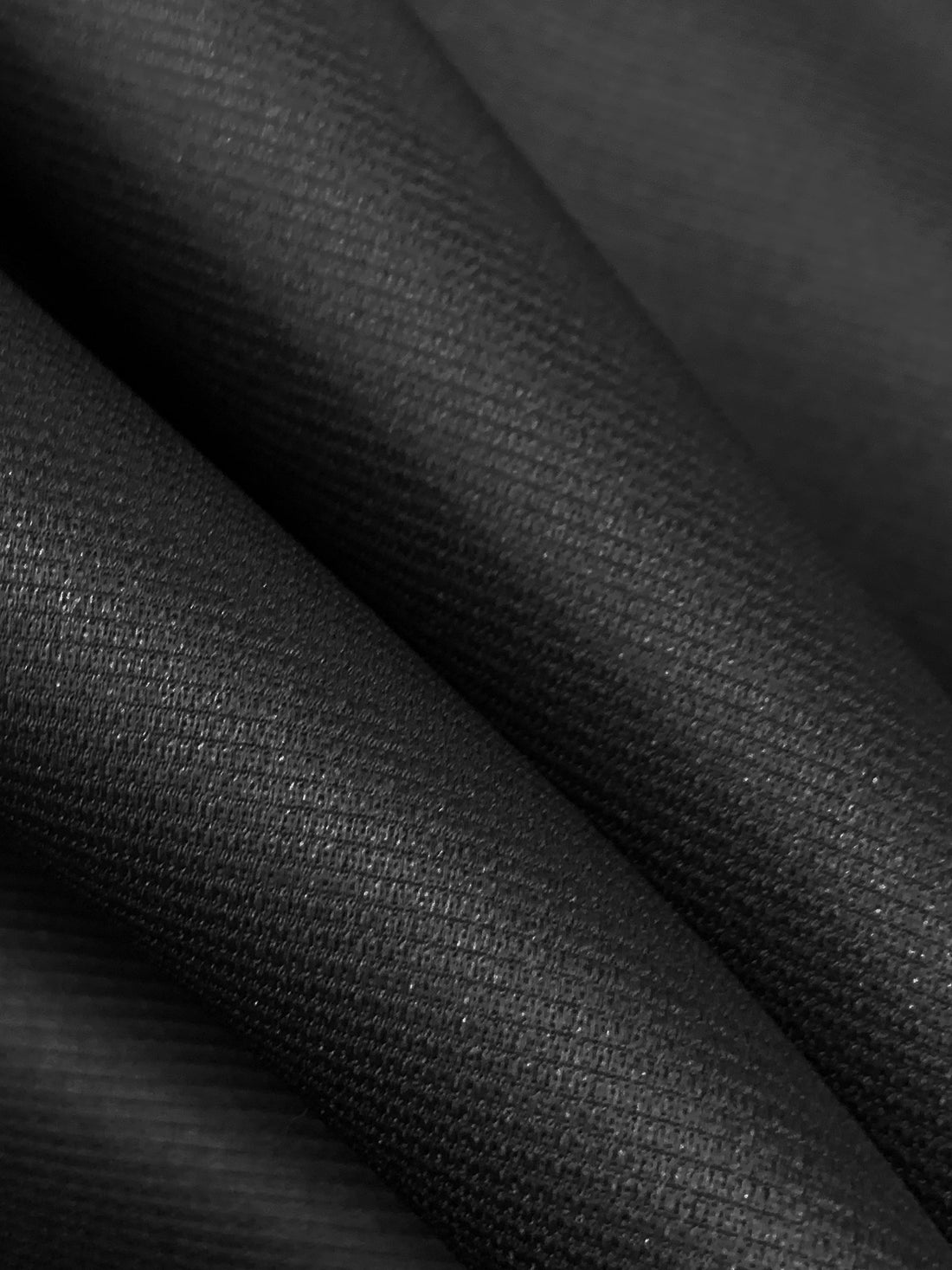 Black 100% Silk Gazar - NY Designer - 58W